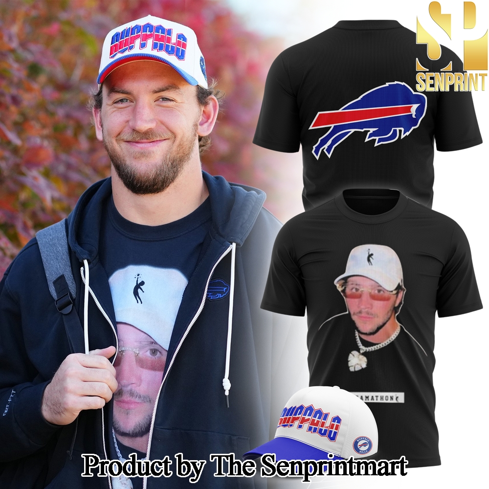 Buffalo Bills Josh Allen Mustache Ride T Shirt SEN2930