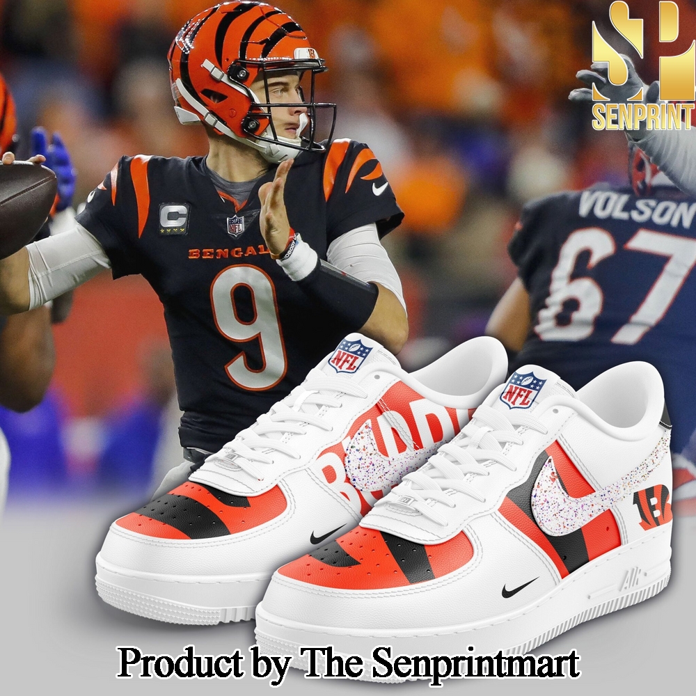 Cincinnati Bengals For Sport Fans 3D Sneaker SEN2996