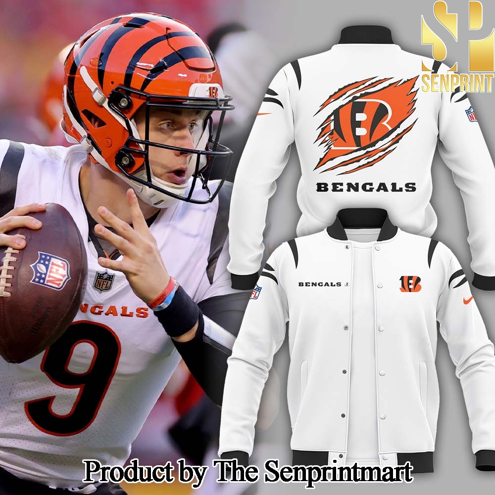 Cincinnati Bengals For Sport Fans 3D White Jacket SEN2971