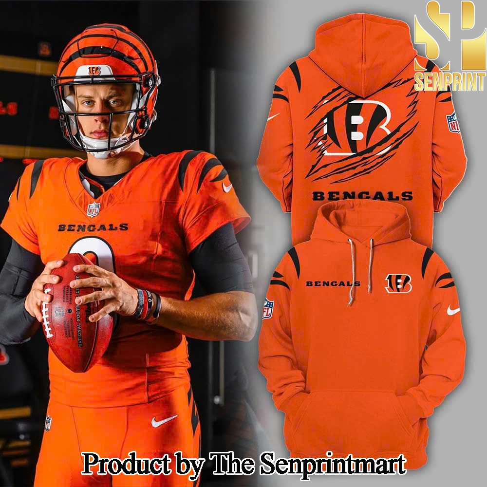 Cincinnati Bengals Unisex All Over Printed Hoodie SEN2938