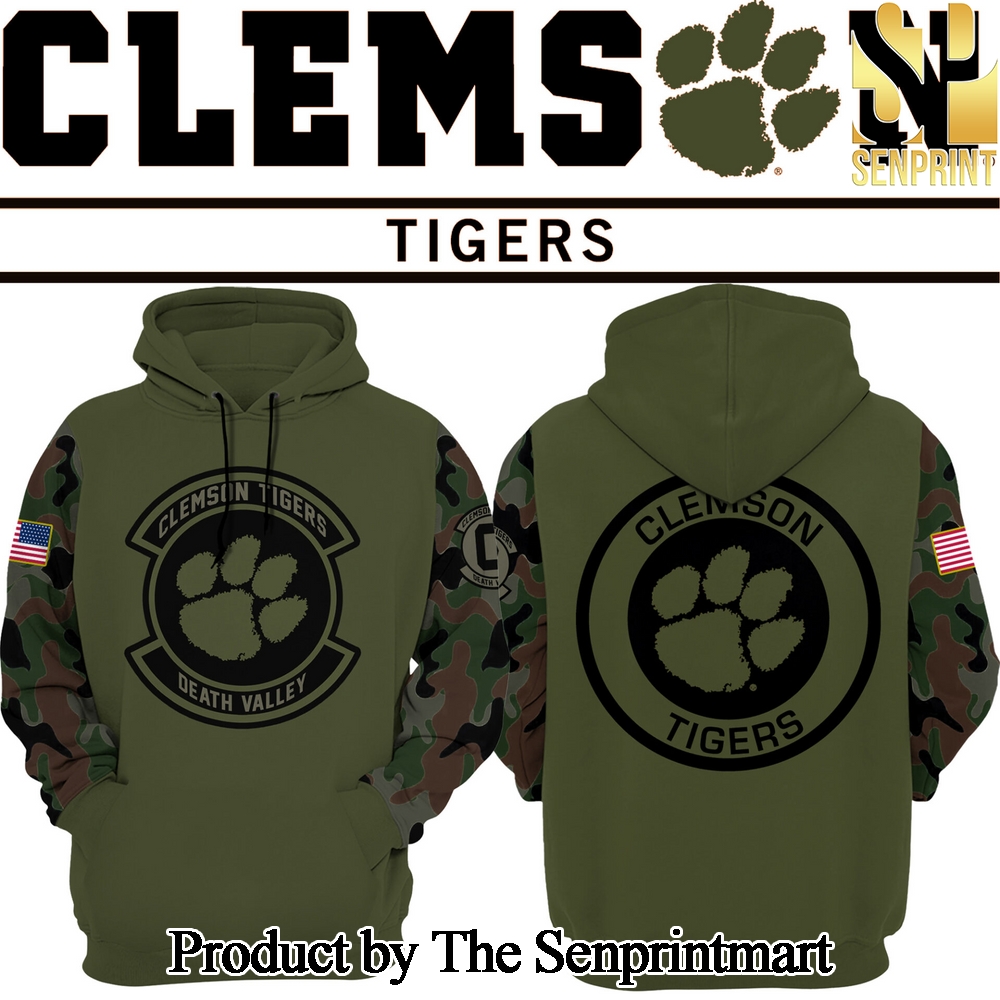 Clemson Tigers Football For Sport Fans All Over Printed Hoodie SEN3021