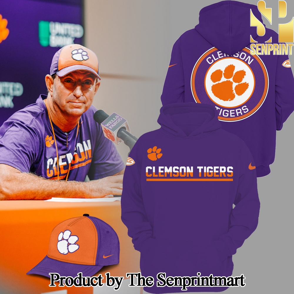 Clemson Tigers Football For Sport Fans All Over Printed Hoodie SEN3026