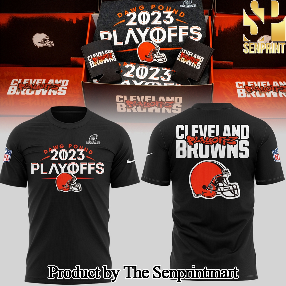 Cleveland Browns Dawg Pound Playoff For Sport Fans All Over Printed Tee Shirt SEN3041