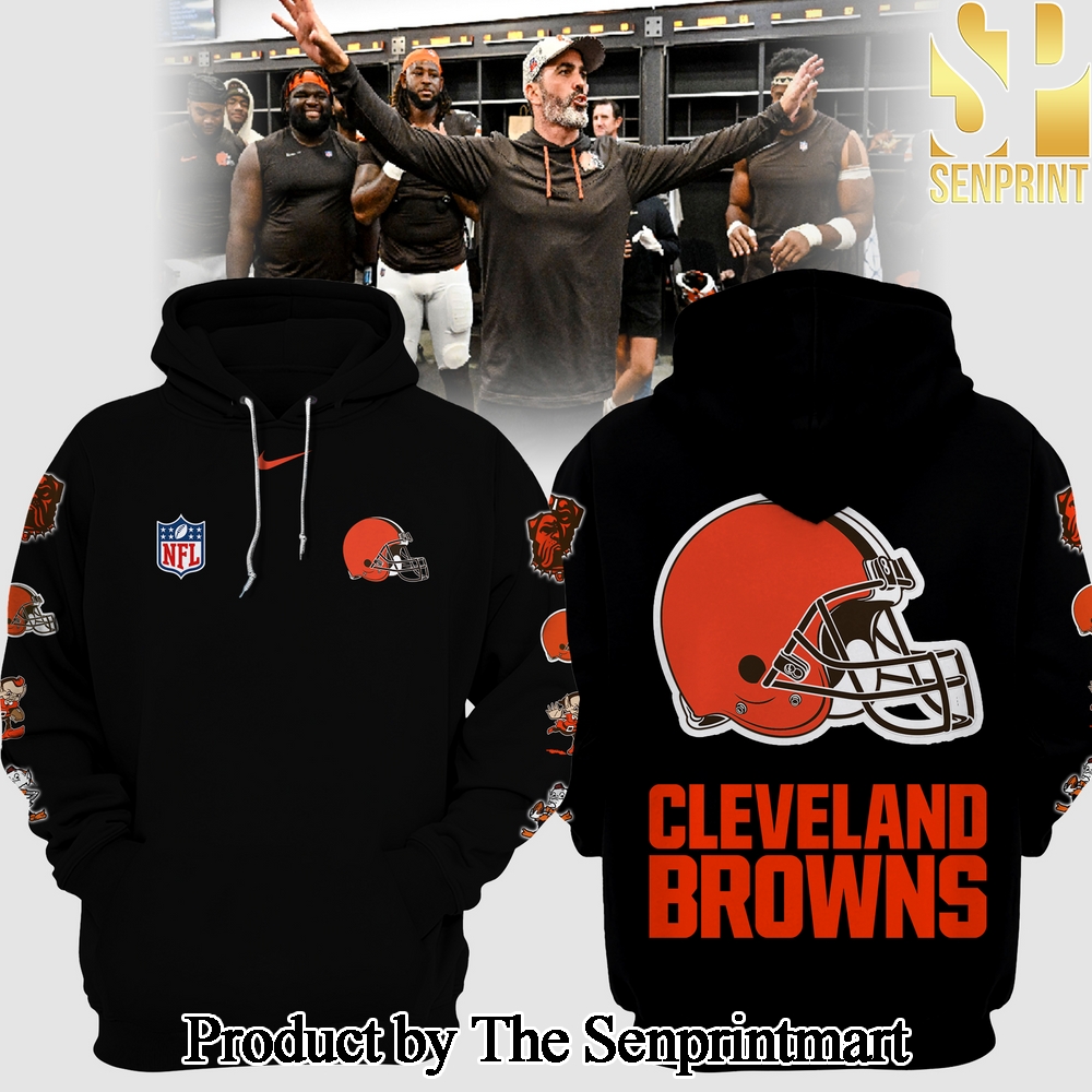 Cleveland Browns Football Coach Gift Ideas Full Printing Hoodie edition SEN3095