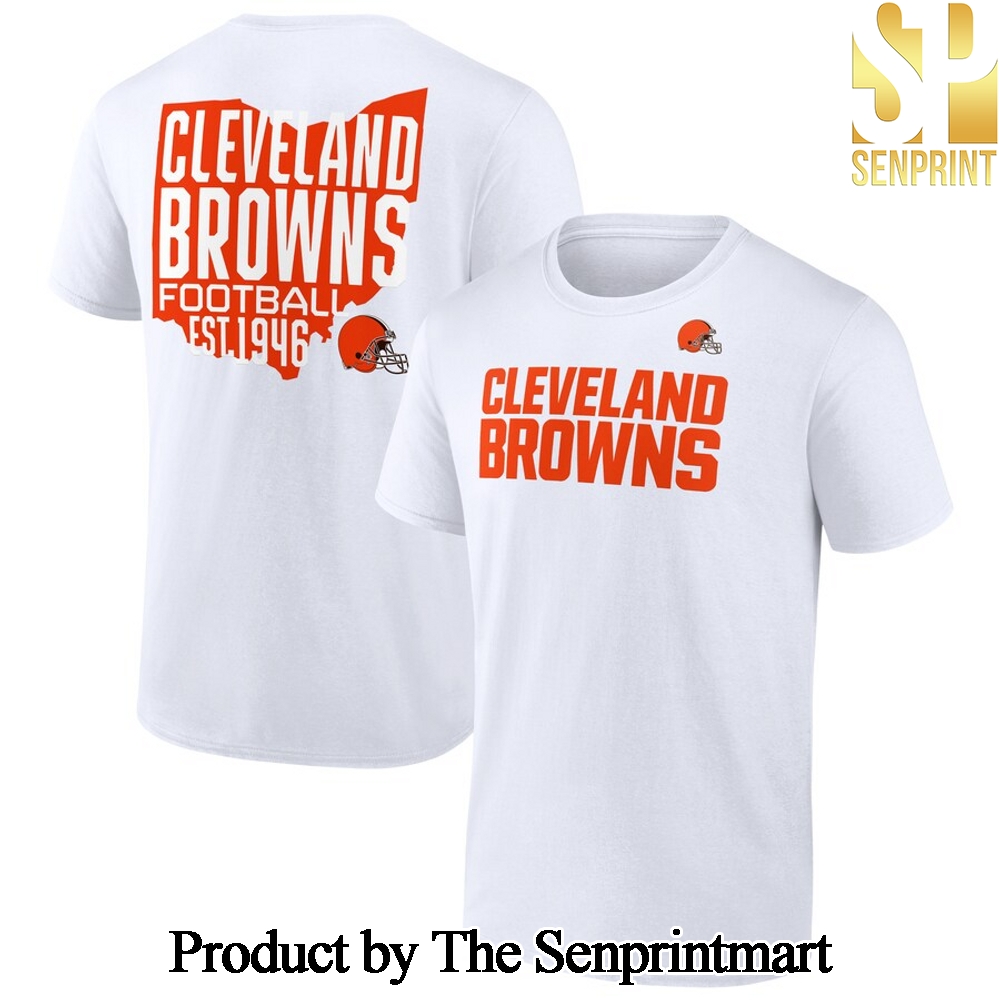 Cleveland Browns Football For Sport Fans All Over Print Tshirts SEN3108