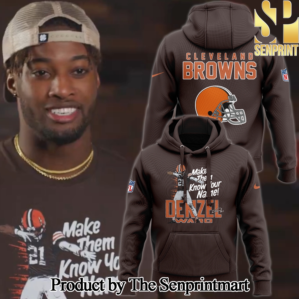 Cleveland Browns football team For Fan All Over Printed Hoodie SEN3045