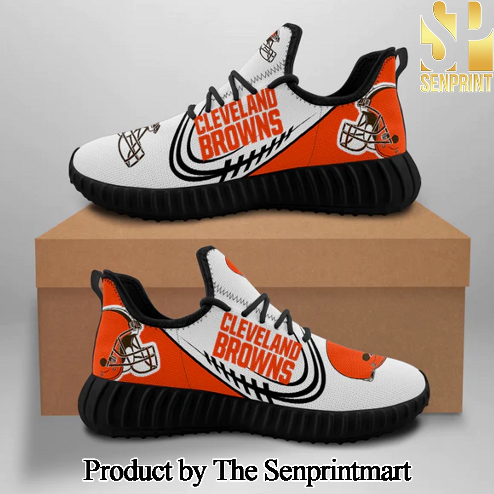 Cleveland Browns Football Yeezy Shoes SEN3109