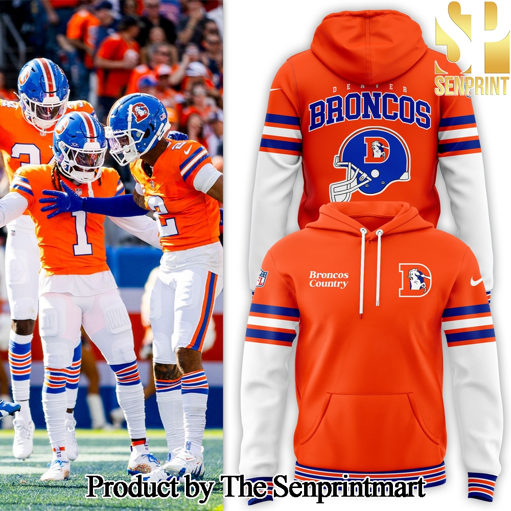 Denver Broncos Throwbackto77 For Sport Fans All Over Printed Hoodie SEN3137