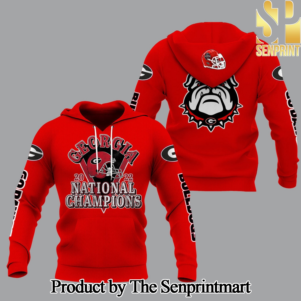 Georgia Bulldogs National Champions Unique All Over Printed Shirt SEN3179