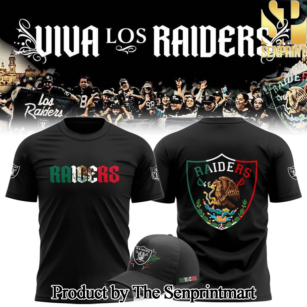 Las Vegas Raiders Mexico’s Independence Day 2024 Shirt SEN3248