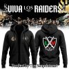 Las Vegas Raiders New Era Raiders 65th Season Classic All Over Printed Zip Hoodie SEN3235