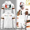 Miami Hurricanes For Sport Fans 3D White Hoodie SEN3280