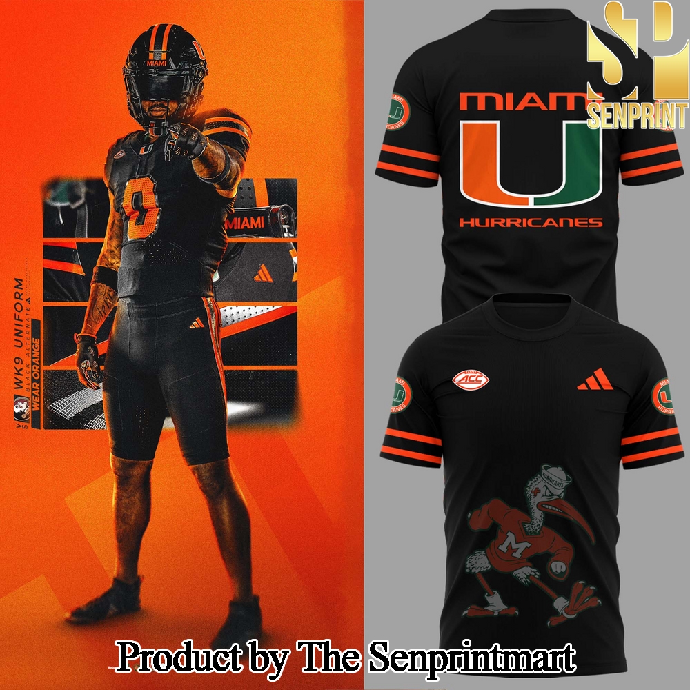 Miami Hurricanes Gift Ideas Full Printing TShirt SEN3274