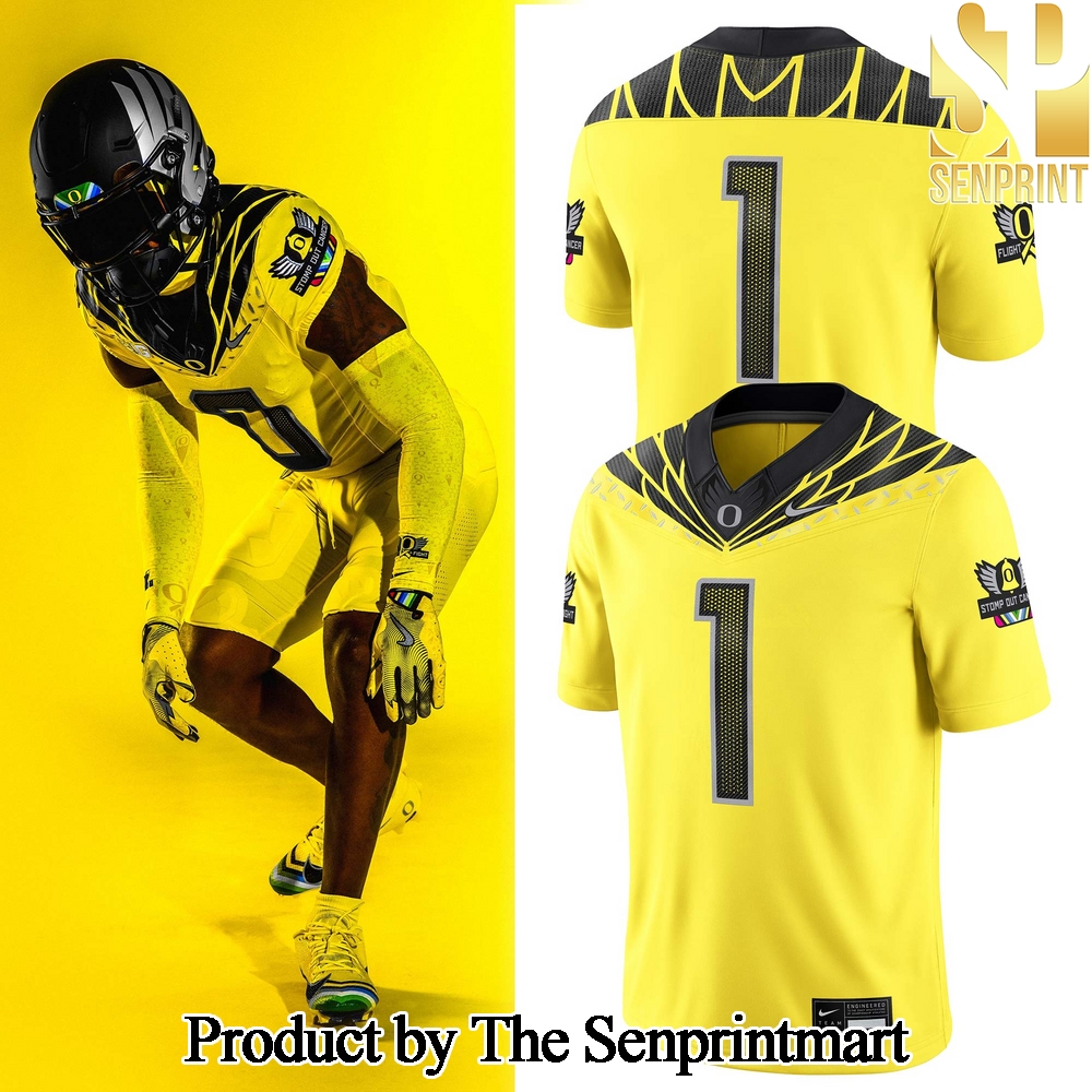 Oregon Ducks Alternate Game For Sport Fans Full Printed Jersey SEN3401