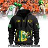 Oregon Ducks Football 2024 Half Zip Hoodies SEN3410