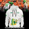 Oregon Ducks Football 2024 Half Zip Hoodies SEN3410