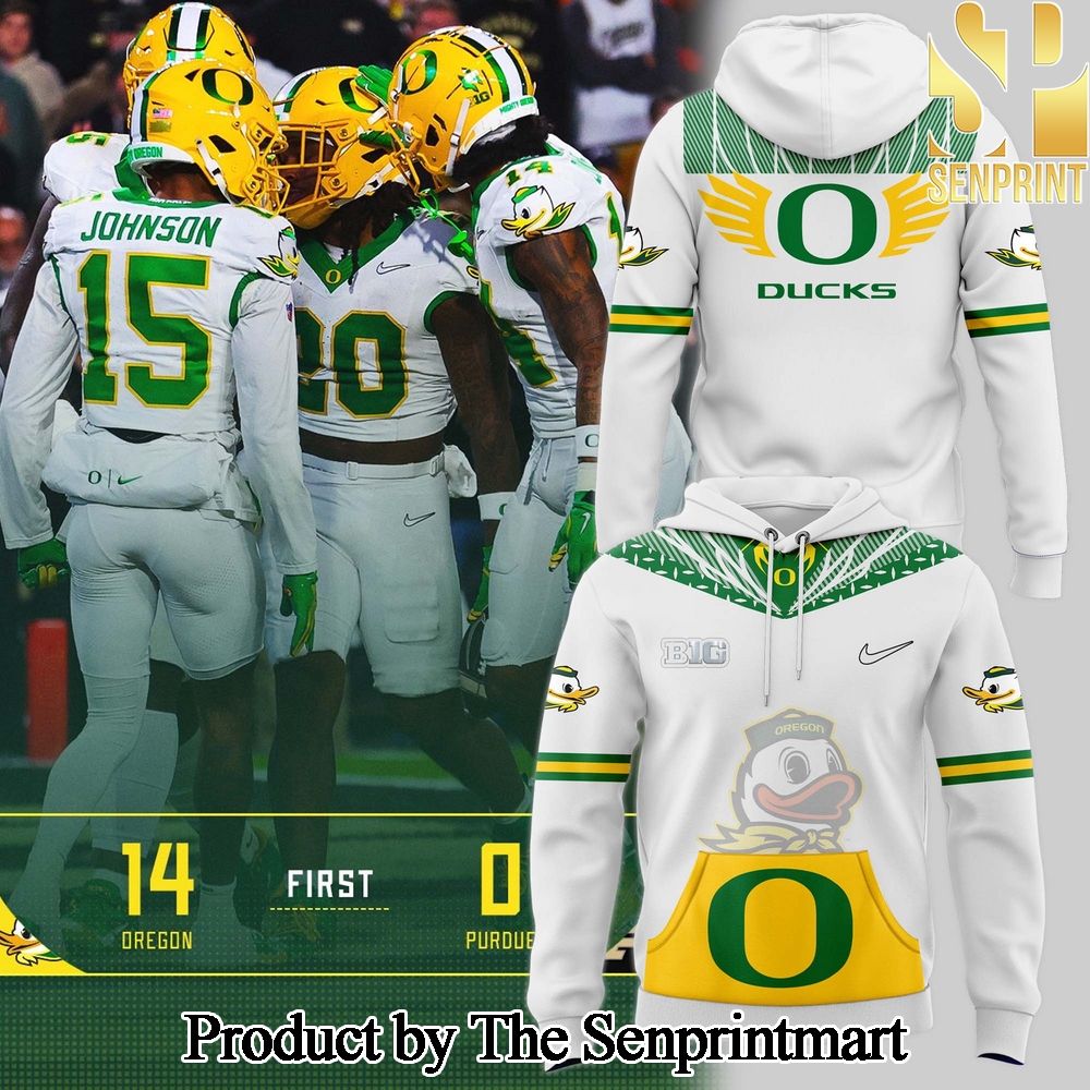 Oregon Ducks Football Go Ducks Limited Exclusive Game Hoodie SEN3380