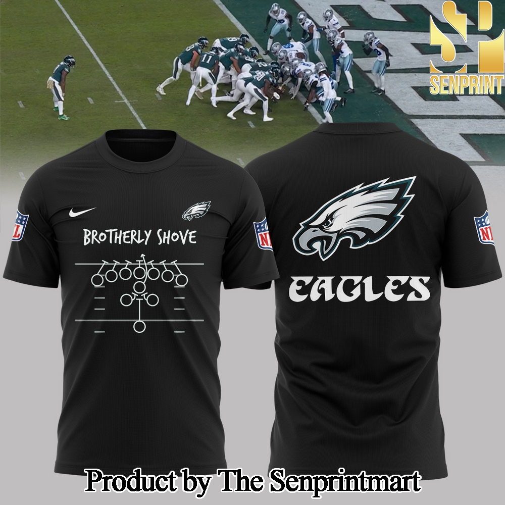 Philadelphia Eagles Brotherly Shove NFL Football Tshirts On sale SEN3486