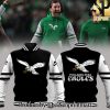 Philadelphia Eagles Alpha Industries X NFL For Sport Fans All Over Print Bomber Jacket SEN3527