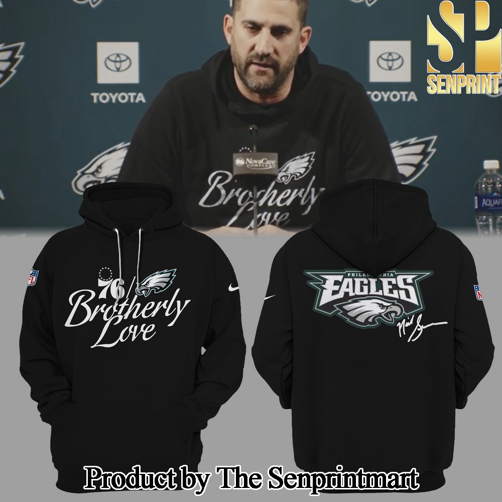 Philadelphia Eagles Coach Nick Sirianni NFL Hoodie SEN3440