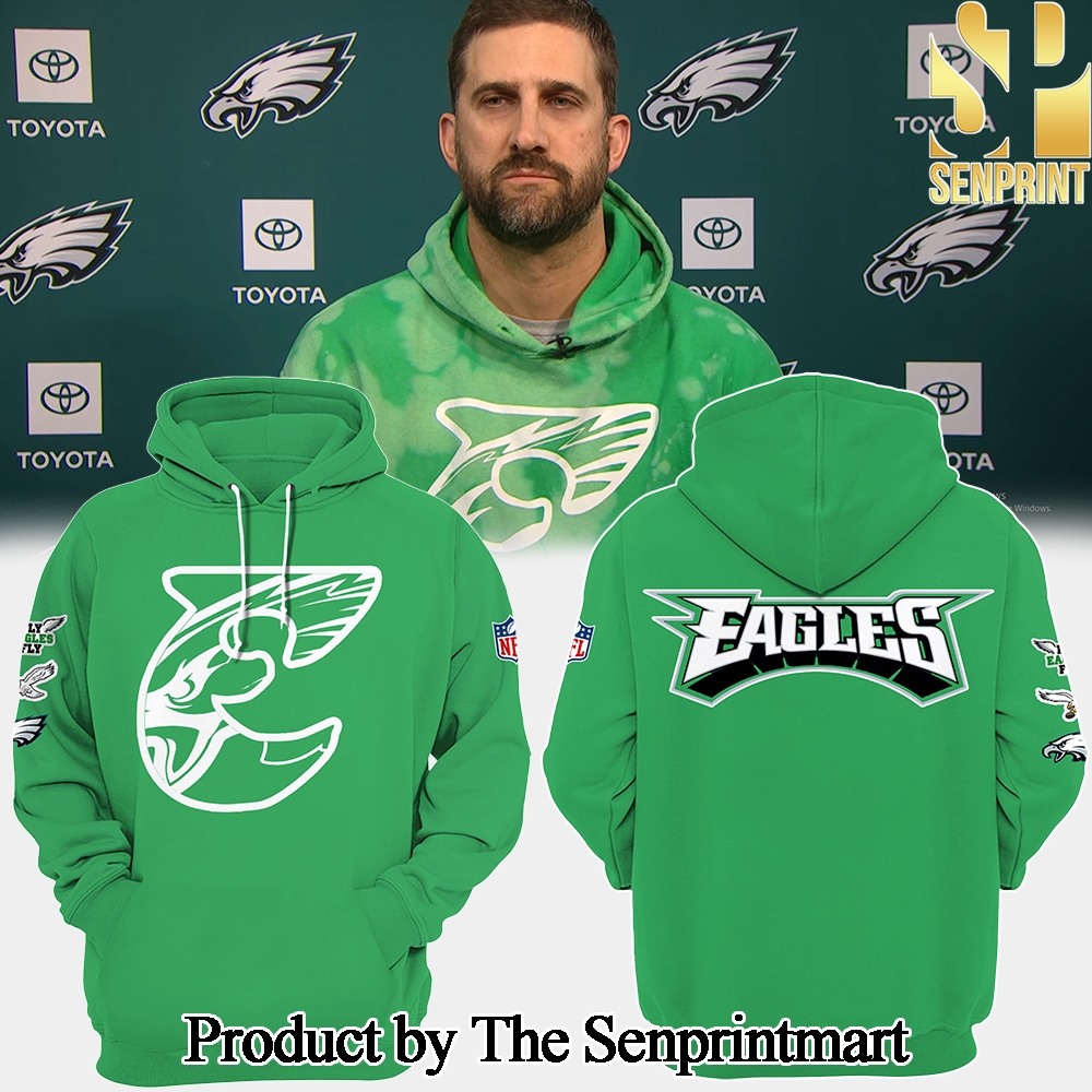 Philadelphia Eagles Coach Nick Sirianni NFL Hoodie SEN3445