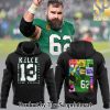 Philadelphia Eagles Jaylen Hurtss NFL Kelly Green Hoodie SEN3455