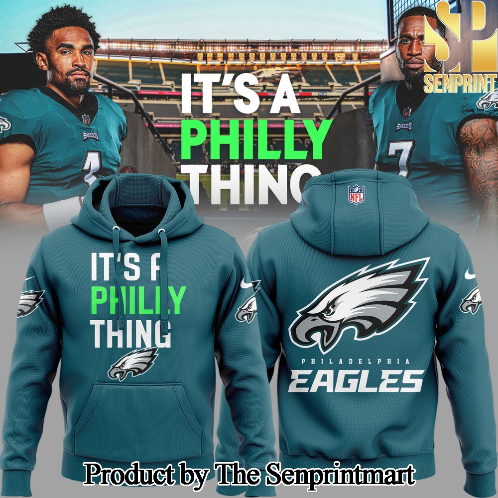 Philadelphia Eagles NFL It’s A Philly Thing Green For Sport Fans 3D Hoodie SEN3504