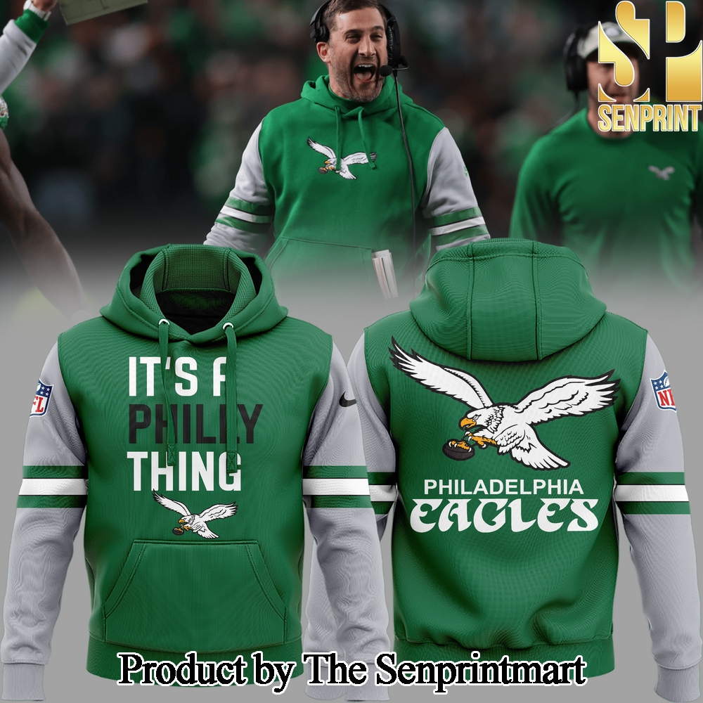 Philadelphia Eagles NFL It’s A Philly Thing Kelly Green Hoodie SEN3492