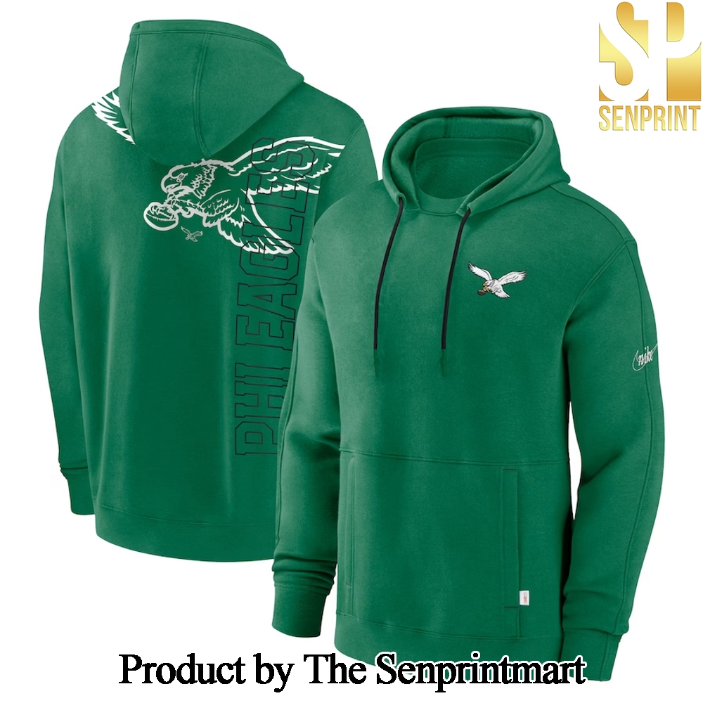 Philadelphia Eagles NFL Kelly Green replica Starter Hoodie SEN3459