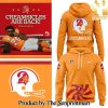 Tampa Bay Buccaneers Throwback Club Unique All Over Printed Pullover Hoodie x Orange SEN3531