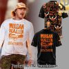 Tennessee Volunteers Morgan Wallen Live In Knoxville Tennessee White Gift Ideas All Over Printed Combo Shirt SEN2810