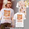 Tennessee Volunteers Morgan Wallen Live Knoxville Tennessee Sept 20 and 22 White Gift Ideas Full Printing Combo Shirt SEN2814