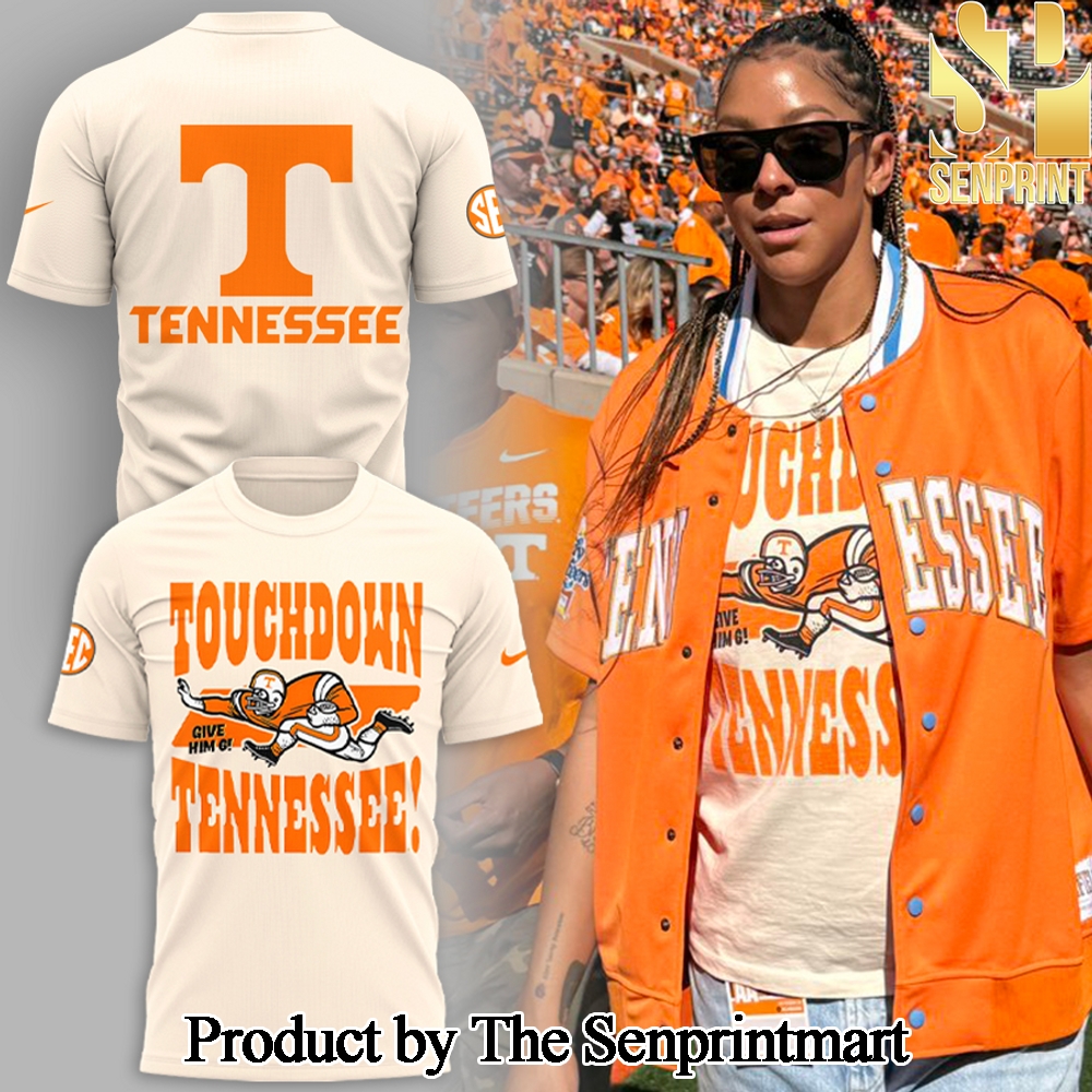 Tennessee Volunteers NCAA Touchdown Tennessee For Sport Fans 3D TShirt SEN3600