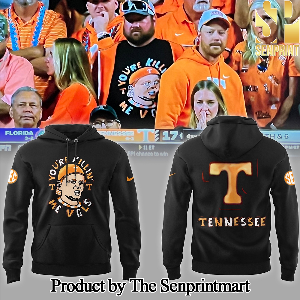 Tennessee Volunteers Tennessee You’re Killing Me Vols Black Hoodie SEN3598