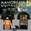 Tennessee Volunteers x Morgan Wallen Black Pattern 3D Tee Shirt SEN3644