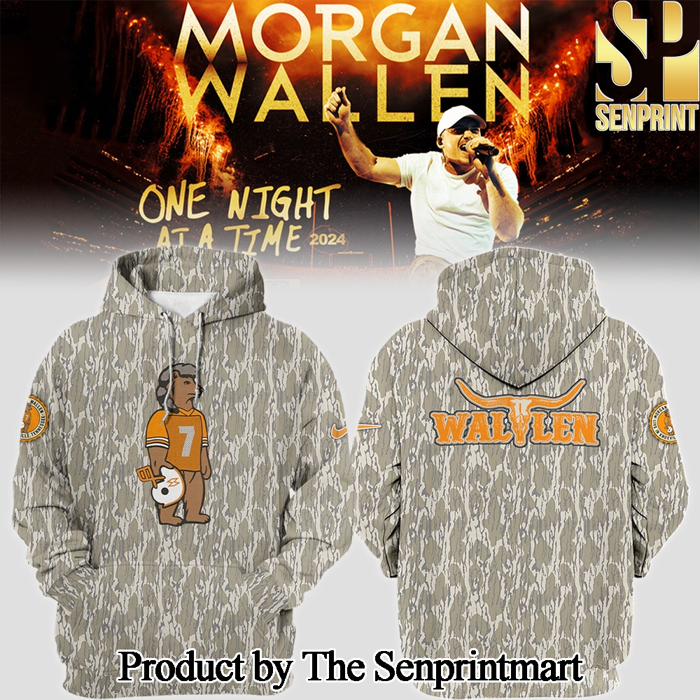 Tennessee Volunteers x Morgan Wallen Camo Hoodie SEN3608