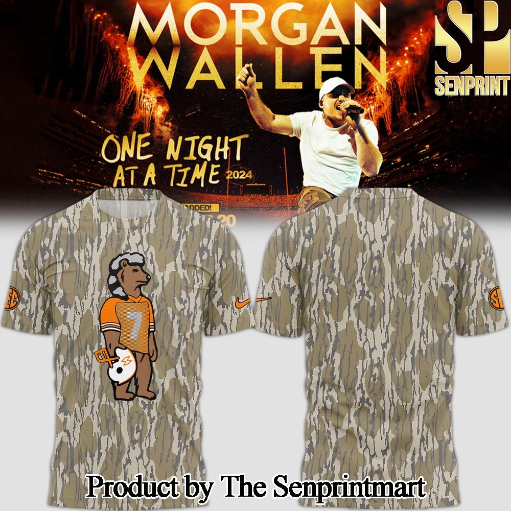 Tennessee Volunteers x Morgan Wallen Camo TShirt SEN3607