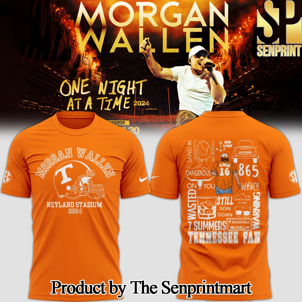 Tennessee Volunteers x Morgan Wallen Tee Shirt SEN3626