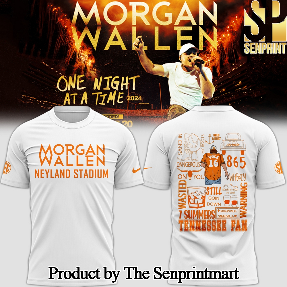 Tennessee Volunteers x Morgan Wallen Tee Shirt SEN3630