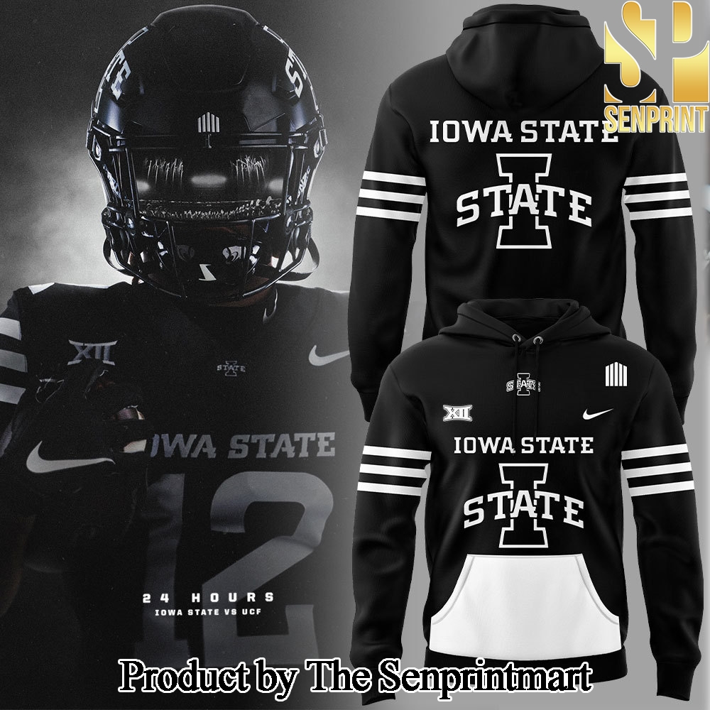 Iowa State Football New Version 2024 Casual All Over Printed Hoodie Set SEN3217