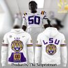 LSU Tigers Football New Version 2024 Gift Ideas Full Printing Tshirt Set SEN3252