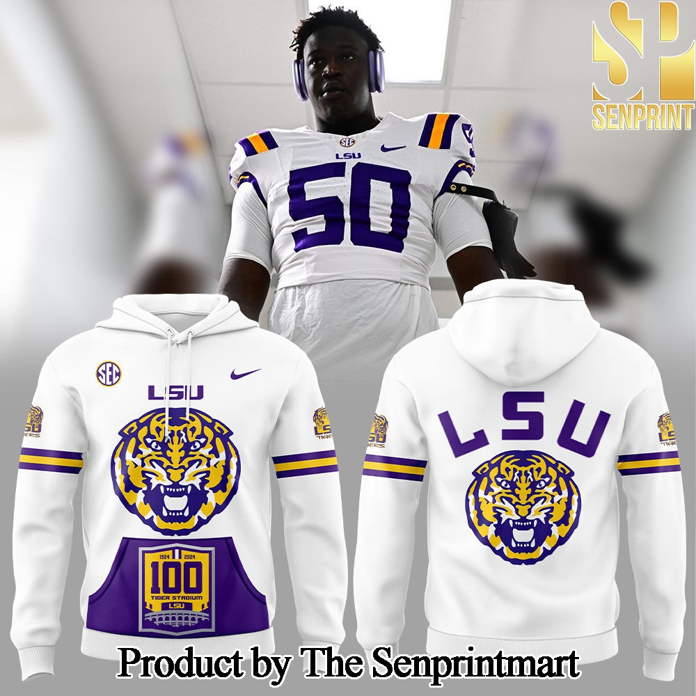 LSU Tigers Football New Version 2024 Gift Ideas Full Printing Hoodie Set SEN3254