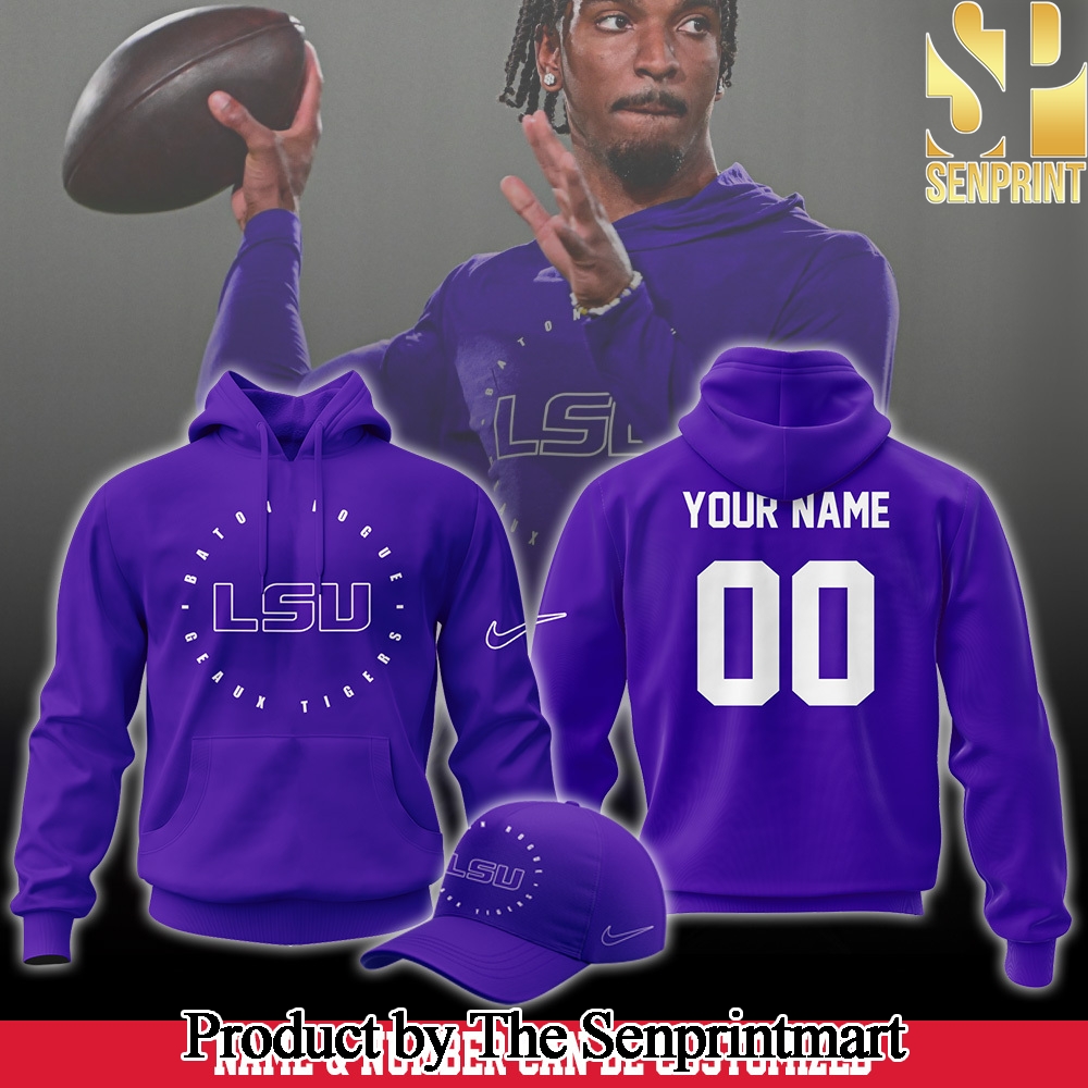 LSU Tigers Football Pro Day Gift Ideas Full Printing Hoodie Set SEN3256