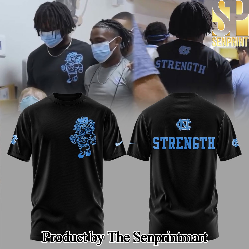 North Carolina Tar Heels Football For Sport Fans All Over Printed Tshirt Set SEN3329