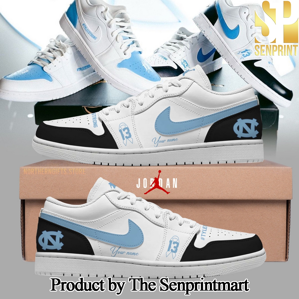 North Carolina Tar Heels FootballCustom Name For Fans Shoes SEN3318