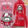 Ole Miss Rebels Football x Hello Kitty All Over Printed Hoodie SEN3346