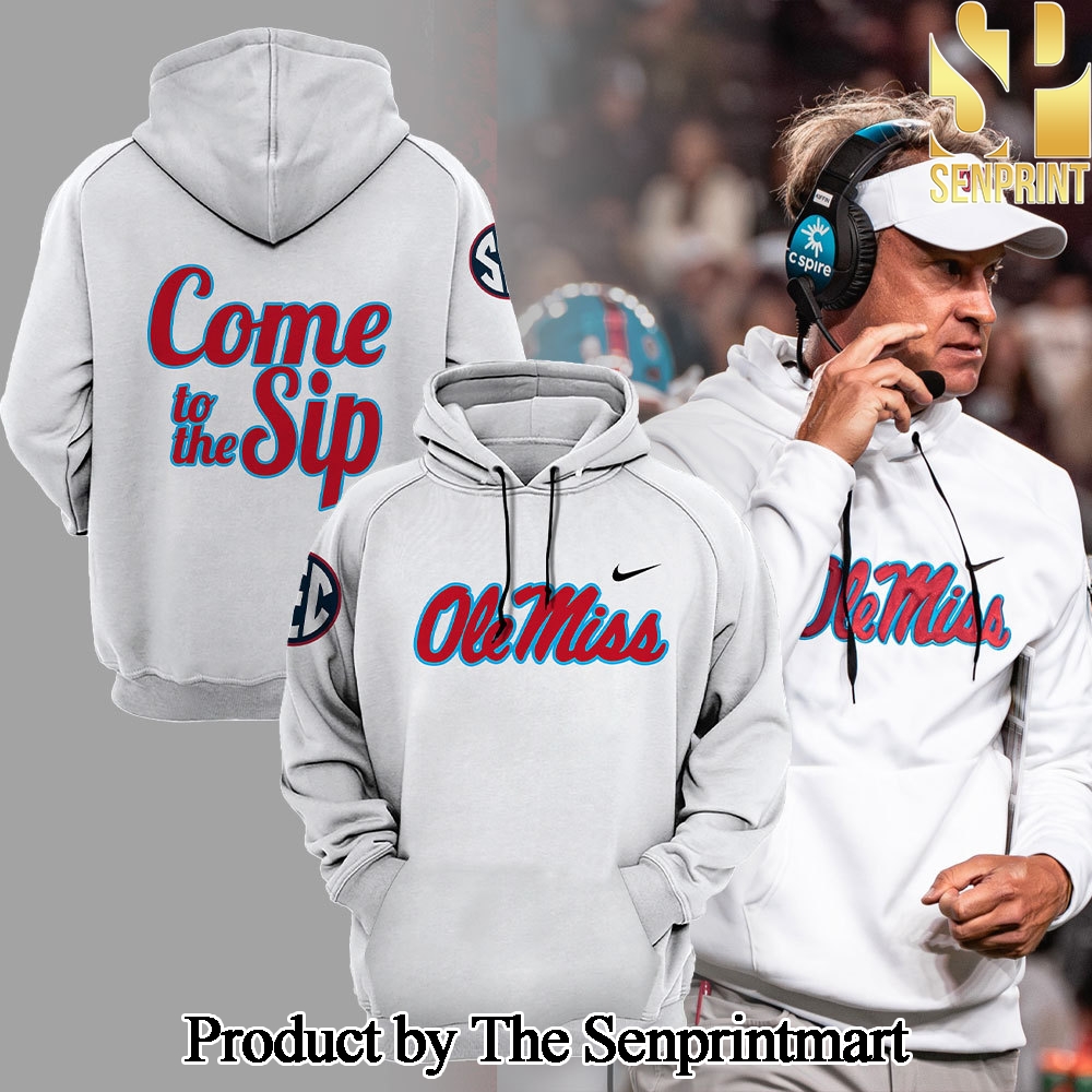 Ole Miss Rebels For Sport Fans All Over Printed Hoodie Set SEN3364