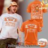 Tennessee Volunteers Football Morgan Wallen Live Knoxville Tennessee Sept 20 and 22 2024 Orange Tshirt and Pants and Snapback Cap Set SEN3562