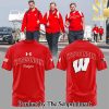 Wisconsin Badgers Football Casual Full Printed Hoodie Set SEN3678