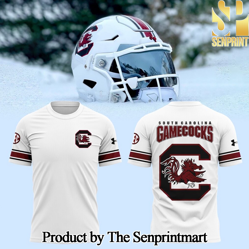 South Carolina Gamecocks Gamecocks White T-Shirt SEN1860